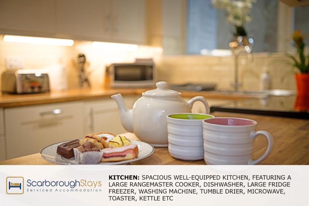Scarborough Stays - Luxury Townhouse Ideal For Large Groups - Hot Tub Dış mekan fotoğraf