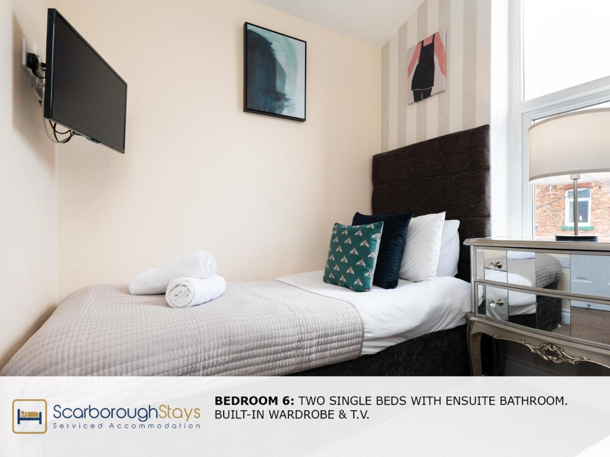 Scarborough Stays - Luxury Townhouse Ideal For Large Groups - Hot Tub Dış mekan fotoğraf