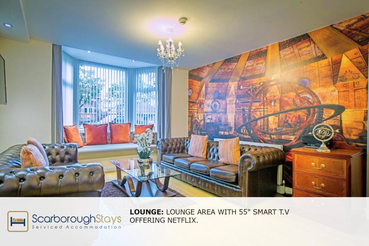 Scarborough Stays - Luxury Townhouse Ideal For Large Groups - Hot Tub Dış mekan fotoğraf