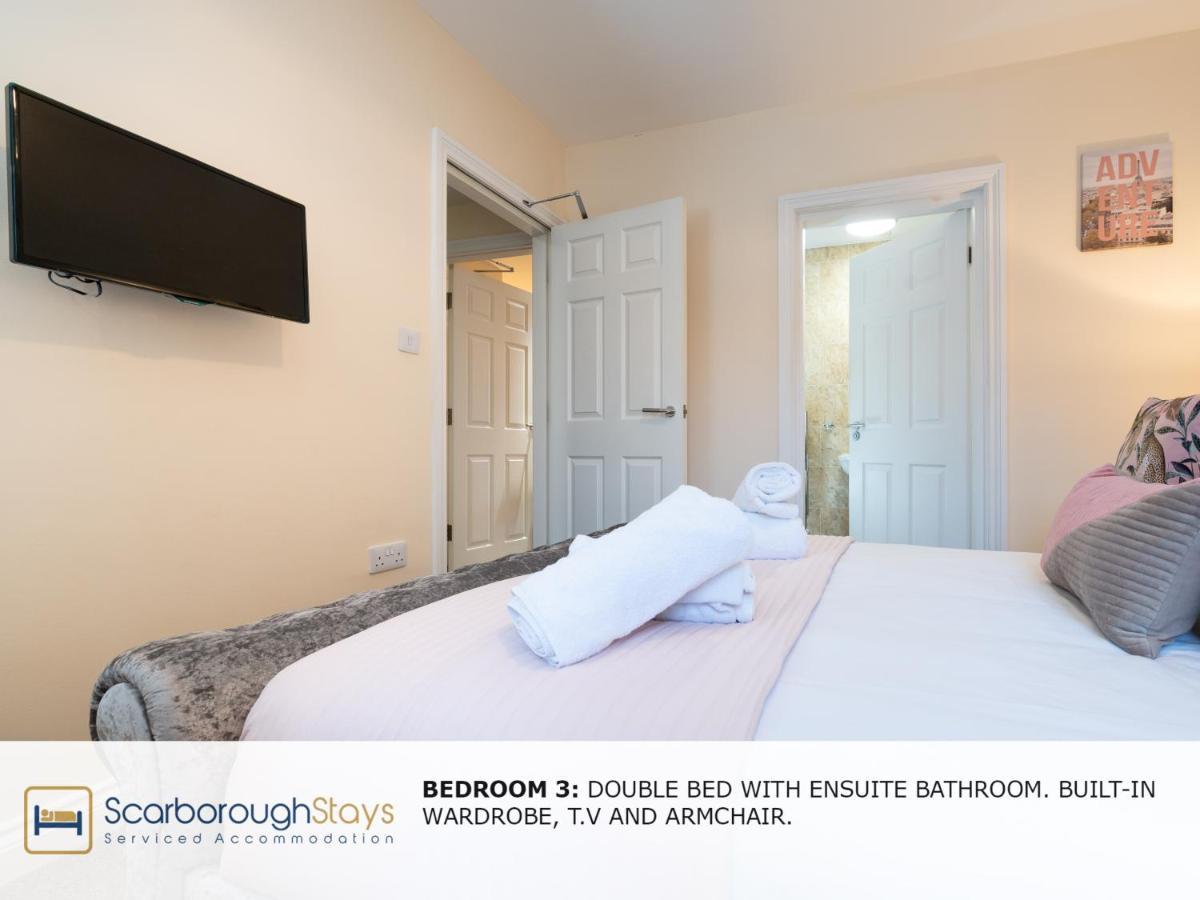 Scarborough Stays - Luxury Townhouse Ideal For Large Groups - Hot Tub Dış mekan fotoğraf