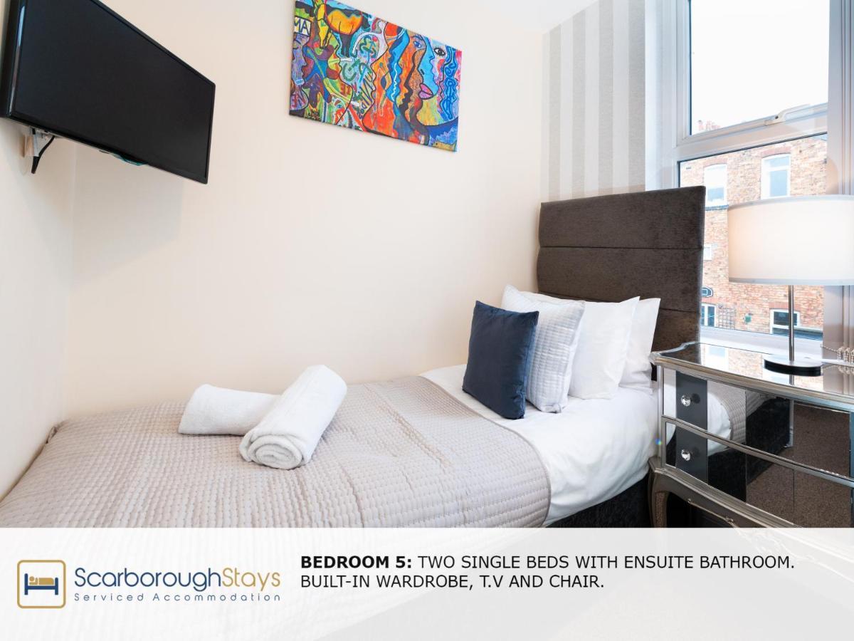 Scarborough Stays - Luxury Townhouse Ideal For Large Groups - Hot Tub Dış mekan fotoğraf