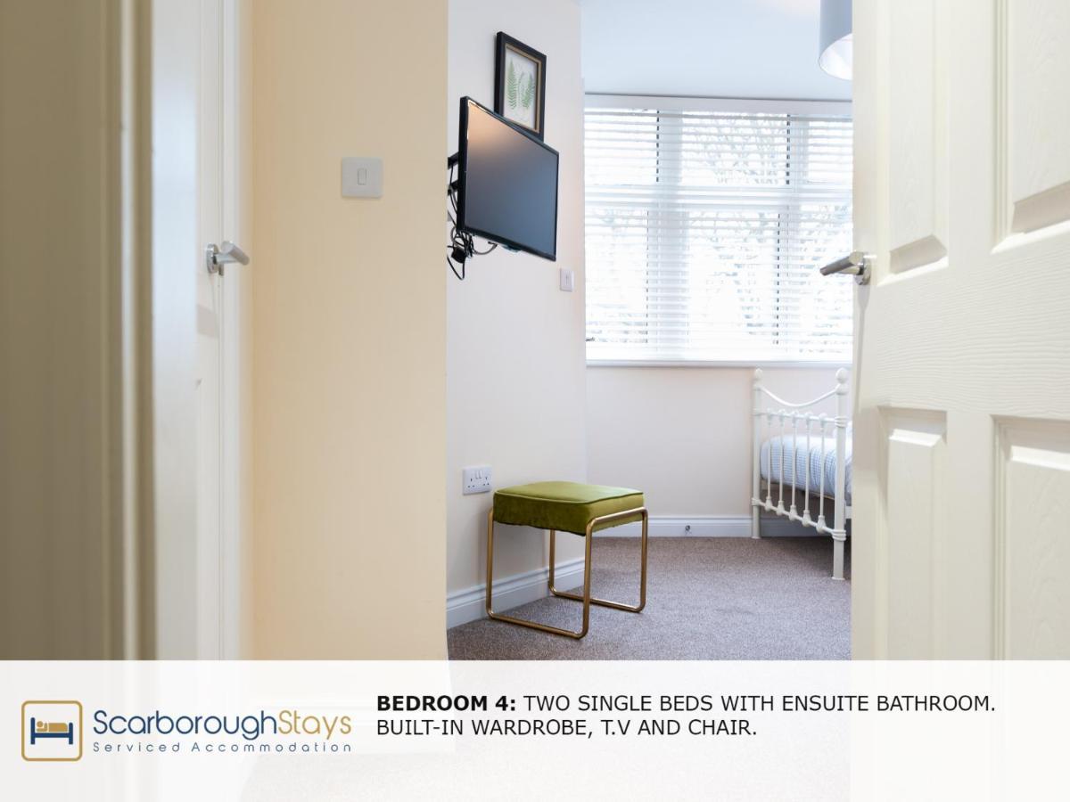Scarborough Stays - Luxury Townhouse Ideal For Large Groups - Hot Tub Dış mekan fotoğraf