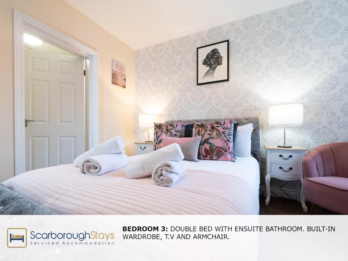 Scarborough Stays - Luxury Townhouse Ideal For Large Groups - Hot Tub Dış mekan fotoğraf