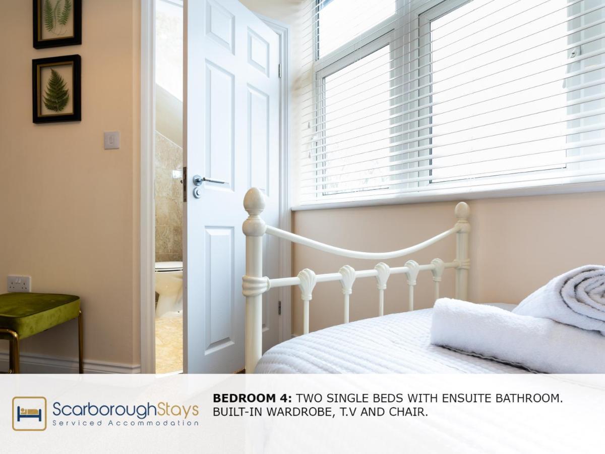Scarborough Stays - Luxury Townhouse Ideal For Large Groups - Hot Tub Dış mekan fotoğraf