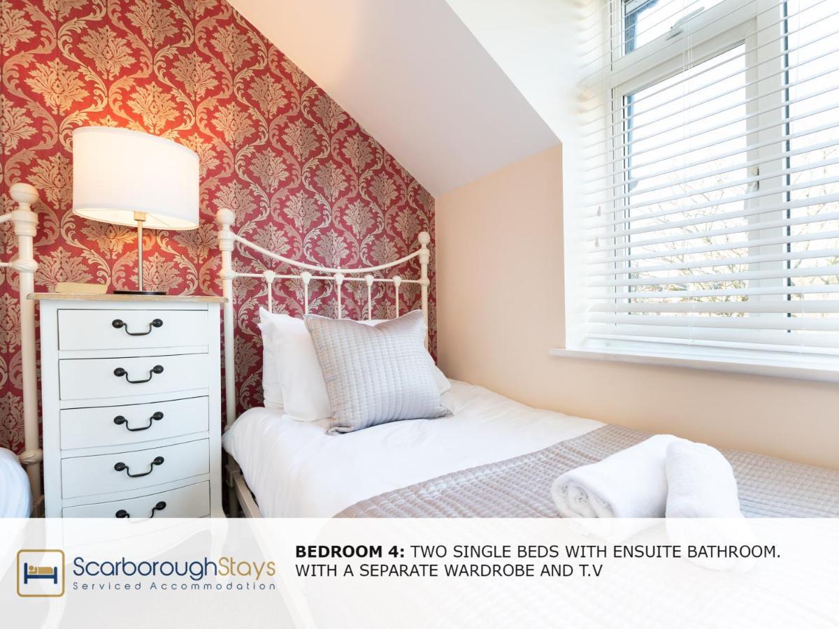 Scarborough Stays - Luxury Townhouse Ideal For Large Groups - Hot Tub Dış mekan fotoğraf