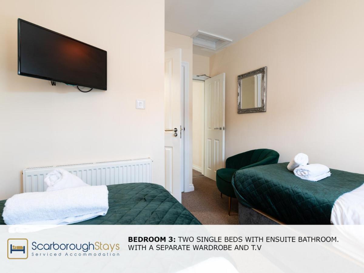 Scarborough Stays - Luxury Townhouse Ideal For Large Groups - Hot Tub Dış mekan fotoğraf