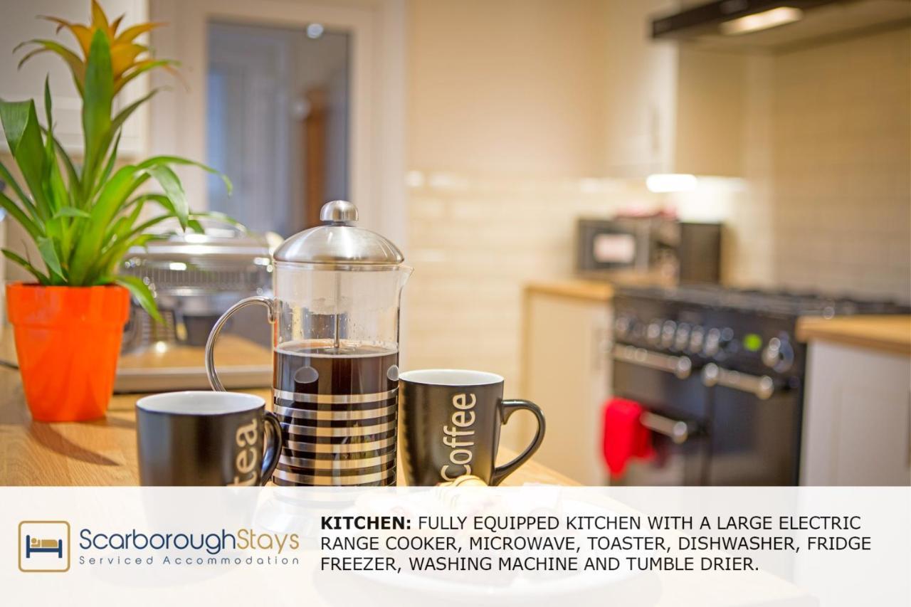Scarborough Stays - Luxury Townhouse Ideal For Large Groups - Hot Tub Dış mekan fotoğraf