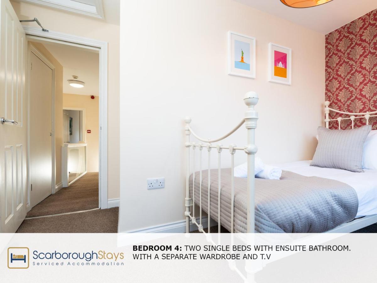 Scarborough Stays - Luxury Townhouse Ideal For Large Groups - Hot Tub Dış mekan fotoğraf